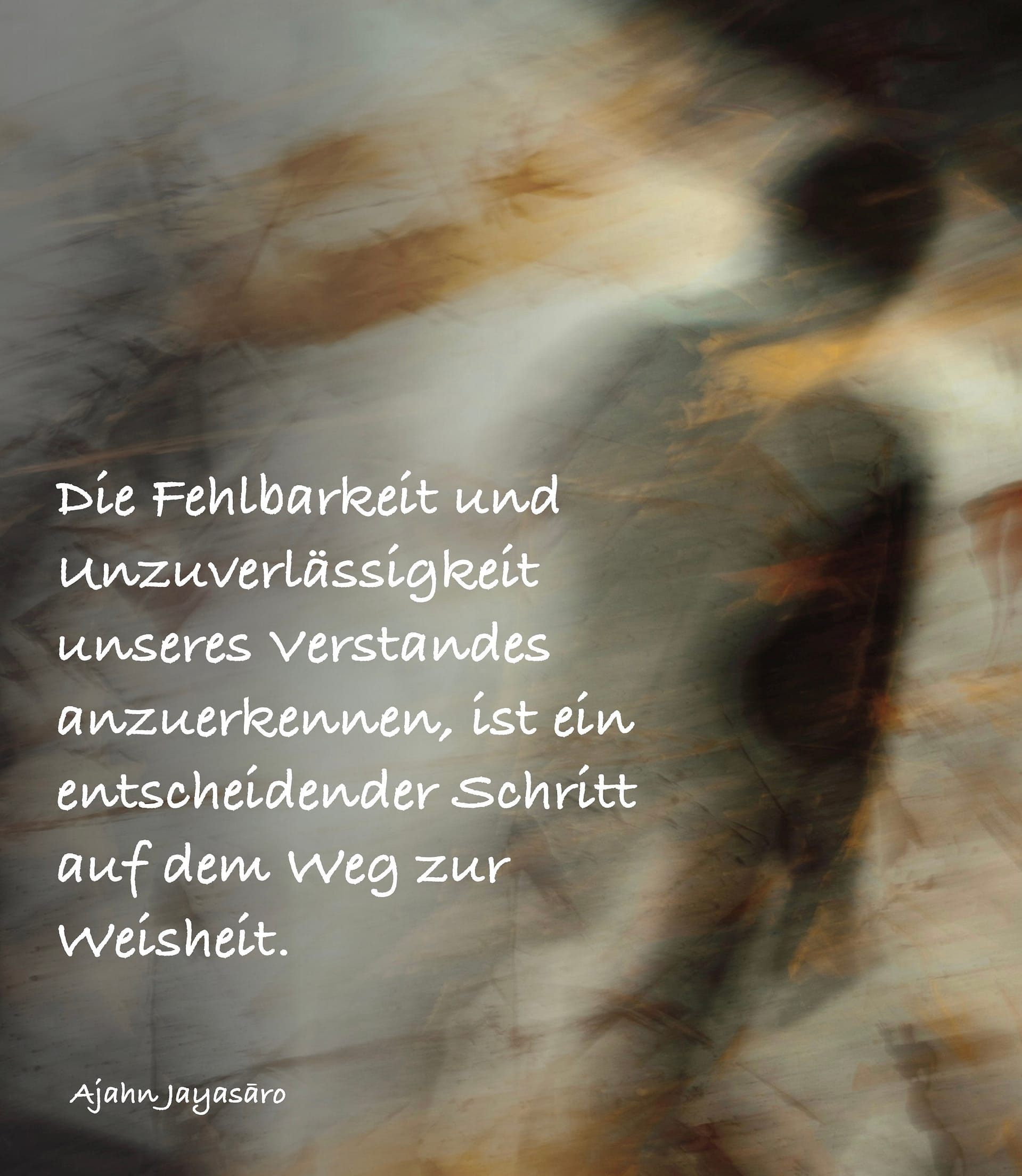 Die Fehlbarkeit des Verstandes
