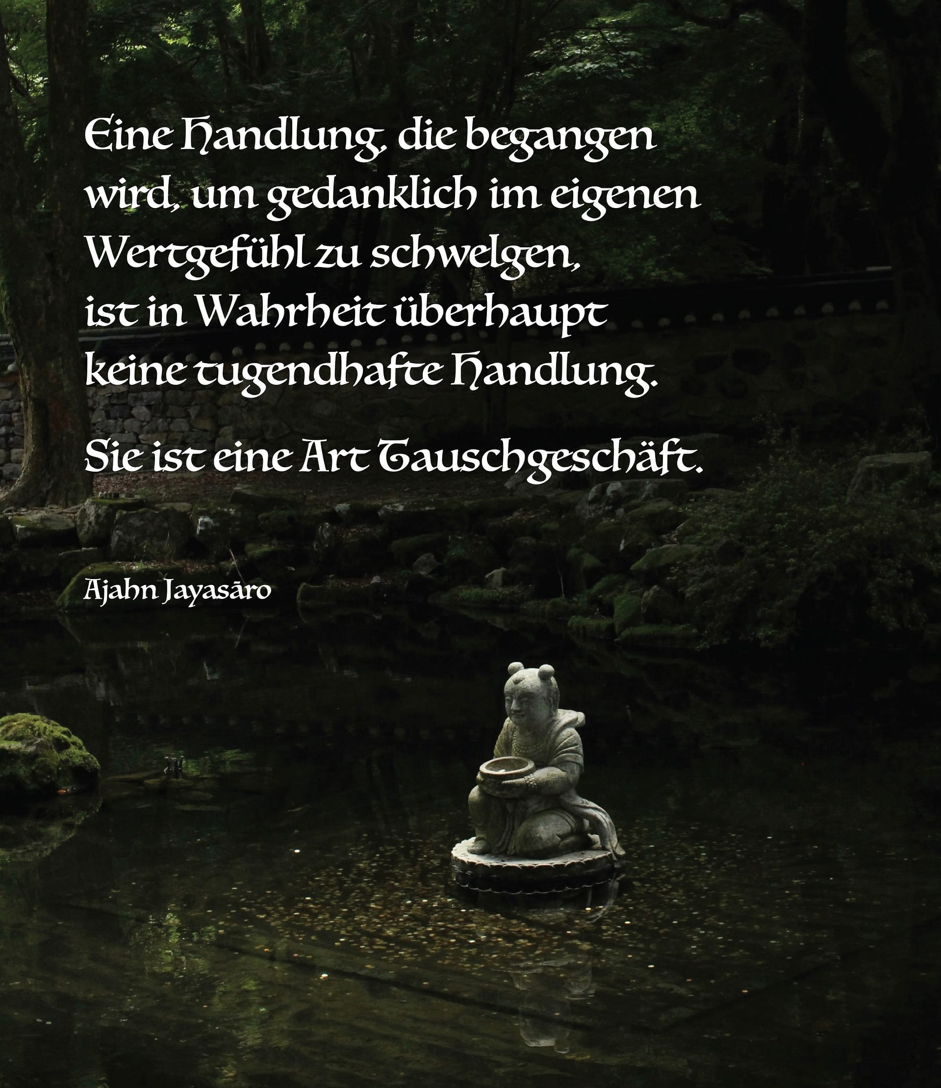 Die Motivation für gute Taten