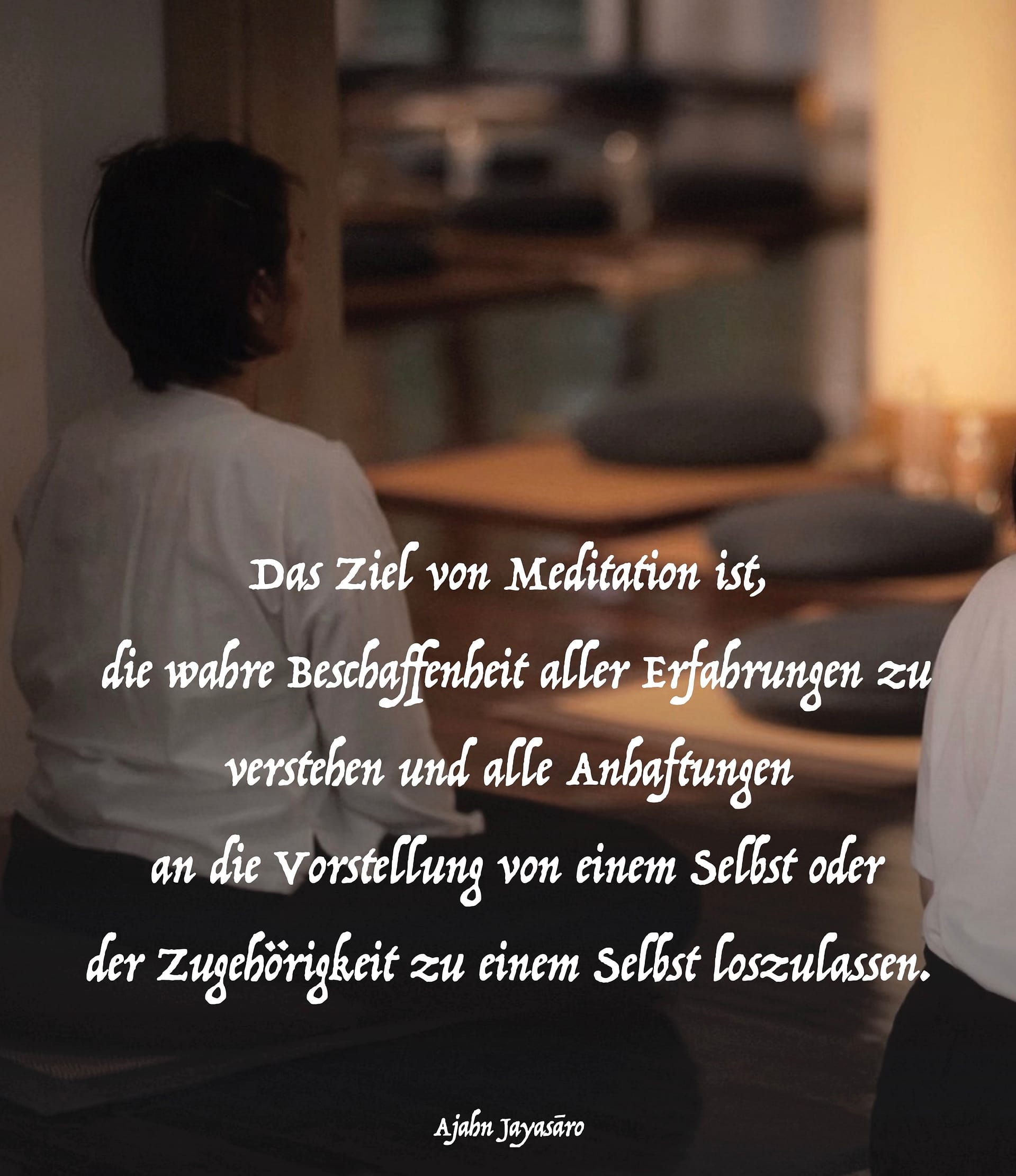 Hochgefühle sind kein Ziel von Meditation
