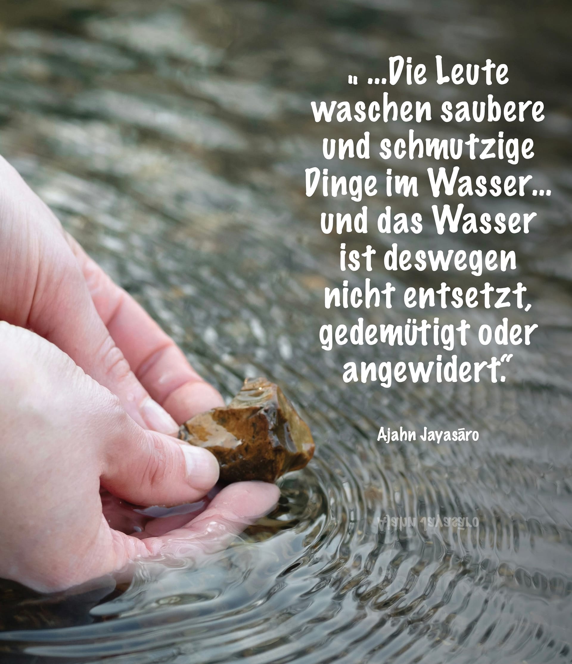 Ein Geist wie Wasser